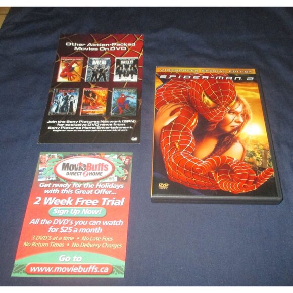 Spider-Man 2 (Special Edition) (DVD, 2004, Widescreen) w/ slipcover - Picture 1 of 4